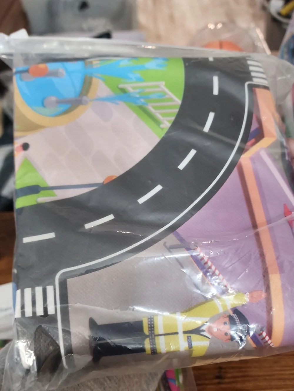 Bundle 3 Maps 1pc City Traffic Play, Civilized City Map, Parking Lot Map 20 Cars